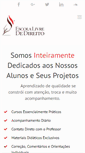 Mobile Screenshot of escolalivrededireito.com.br